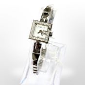 A lady's Gucci diamond watch,
