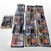 15 Kenner Star Wars figurines including The Empire Strikes Back, The Phantom Menace,