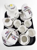29 pieces of Royal Doulton Autumn's Glory tea and dinner wares, most pieces with original boxes.