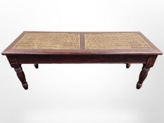 A bergere window seat,