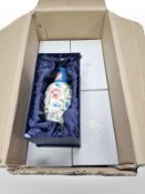 Nine matching Old Tupton Ware pottery baluster vases, height 22cm, all boxed.