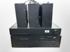 A Cambridge Audio Hi resolution compact disc player with leads etc