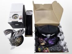 A group of toys and collectibles to include a Samoa 2020 Harry Pottery The Golden Snitch five