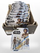 16 Hasbro Star Wars Resistance figurines, boxed.