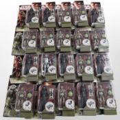 20 Hasbro Disney Star Wars The Force Awakens figurines, boxed.