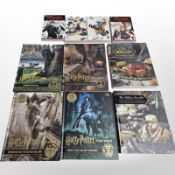 A collection of volumes relating to anime, an Elder Scrolls official cookbook,