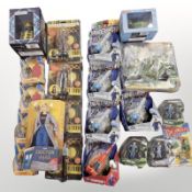 Approximately 21 Character, Matchbox, Sci-Fi Collector and other toys including Doctor Who,