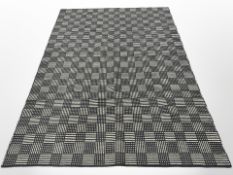 A modern machine-made carpet,