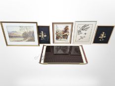 A Salton hot ray heated serving tray with teak handles,