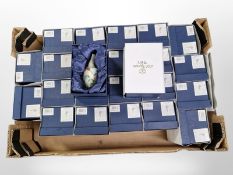 24 matching Old Tupton Ware pottery vases, height 10cm, all boxed.