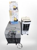 An Alco water pump and two de-humidifiers (continental wiring)