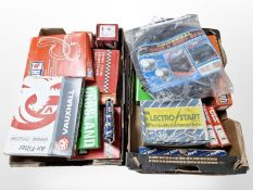 A group of vintage boxed car parts including Ferodo, as illustrated.