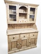 A pine dresser,