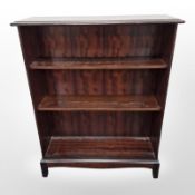 A Stag open bookcase,