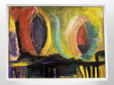 Elizabeth Tasarek : 'Forvandlingen', oil on canvas, 79cm x 59cm.