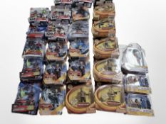 27 Hasbro and Character figurines to include Indiana Jones, Thor, Spider-Man, Hero 108, etc., boxed.