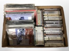 A quantity of dvds, mostly relating to the second world war,