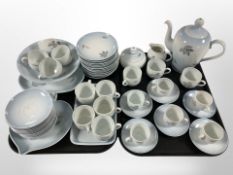 Approximately 56 pieces of Bing & Grøndahl porcelain tea and coffee wares.