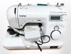 A Brother Innov-IS 15 electric sewing machine with lead and pedal