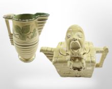 An Art Deco Burleigh Ware jug,