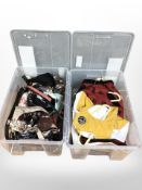A quantity of new dog clothing,