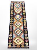 A Chobi kilim runner 203 cm x 66 cm