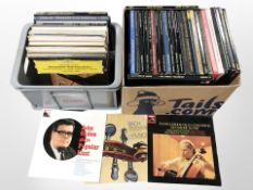 A quantity of vinyl LP records and box sets,