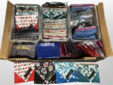 A large quantity of pet neck ties (1 box)