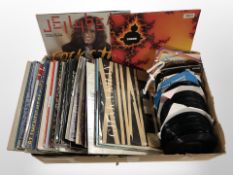 A quantity of vinyl LP records and 7