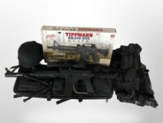 A Tippmann Bravo 1 elite semi automatic 0.