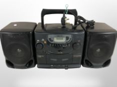 A Philips bass reflex speaker system with lead