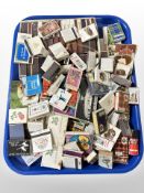 A large quantity of matchbooks.