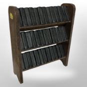 A set of 38 miniature volumes, The Works of Shakespeare, published by Allied Newspapers Limited,