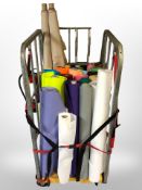 Approximately 29 rolls of felt and other fabric / material