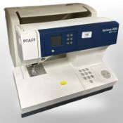 A Pfaff Tiptronic 2020 digital sewing machine with lead (continental plug), no pedal.