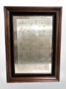 A Council for the Protection of Rural England limited edition silver map of Great Britain,