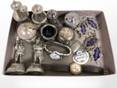 A filled-silver paperweight, Sheffield marks,