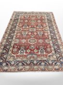 A carpet of East-Caucasian Perepedil design,