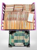 A collection of Penguin books.