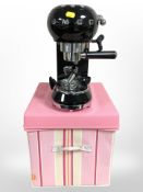 A Smeg coffee machine.