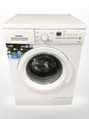 A Seimens washing machine