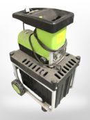 A Florabest garden shredder