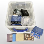 A substantial quantity of coins, including Crowns, Churchill Crowns, 1951, 1953, 1960 crowns,