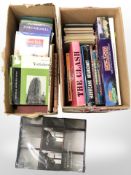 A group of volumes, some related to photography including Annie Leibovitz A Photographer's Life,