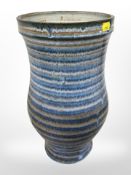 A large studio pottery vase, height 39cm.