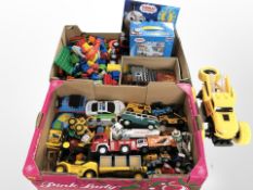 A quantity of Thomas the Tank Engine and other toys, radio-controlled monster truck, etc.