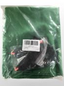 Approximately 10 green screen photography backdrops.