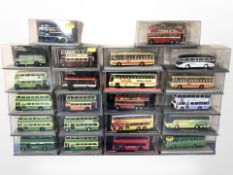 22 Corgi original omnibus die-cast 1:76 scale buses.