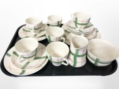 20 pieces of T F and S Limited tea china.
