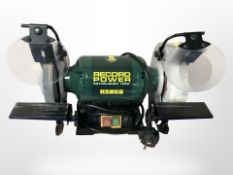 A Record Power RSB G6 bench top disc grinder